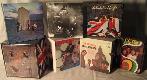 For comparison seven different Who boxes!, Who (The) - Great Albums 1965 (Box)